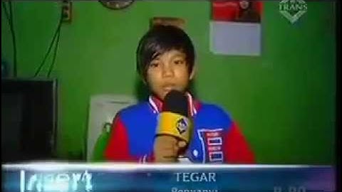Kemesraan Tegar Dengan Keluarganya