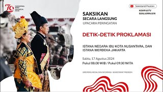 Download Lagu LIVE : Upacara Peringatan Detik-Detik Proklamasi, 17 Agustus 2024 MP3
