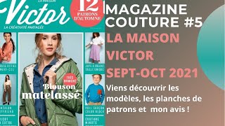 Magazine Couture #5 - LMV - La Maison Victor - Septembre Octobre - Automne 2021