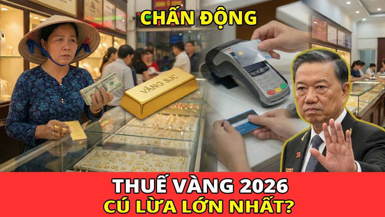 SỰ THẬT CẤM KỴ: THUẾ VÀNG 2026 & Cú Lừa 