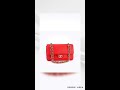 Crocodile Leather Classic Flap Chain Shoulder Bags For Women Red