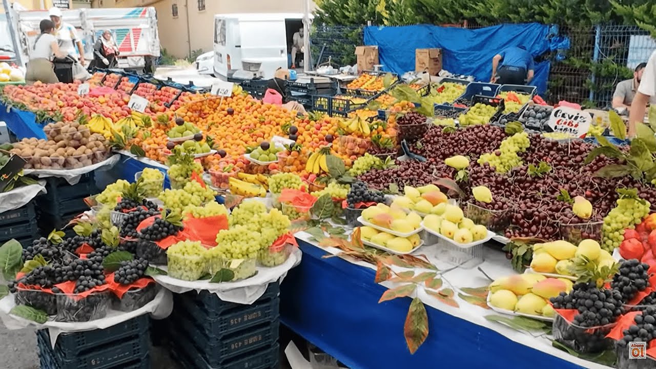 ÇATALCA PERŞEMBE PAZARI --KÖY ÜRÜNLERİ,SAMİMİ SOHBETLER VE DOĞAL LEZZETLER..