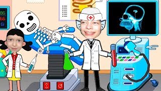 ИГРАЕМ С Софийкой интересную и смешную игру про больничку Pepi HOSPITAL на Sofia & Dima Video Games