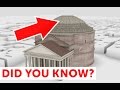 Pantheon of Rome. Mystery of ancient Roman architecture in 3D