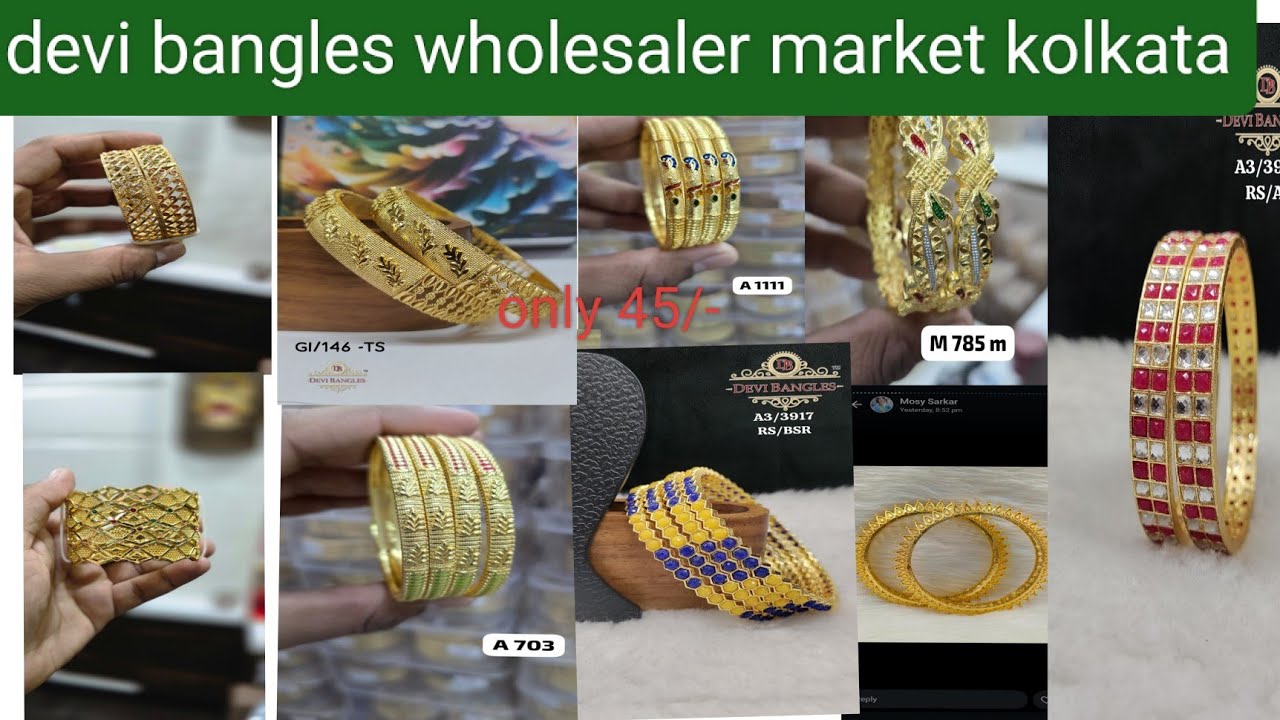 Biggest bangles wholesaler in Kolkata barabazar