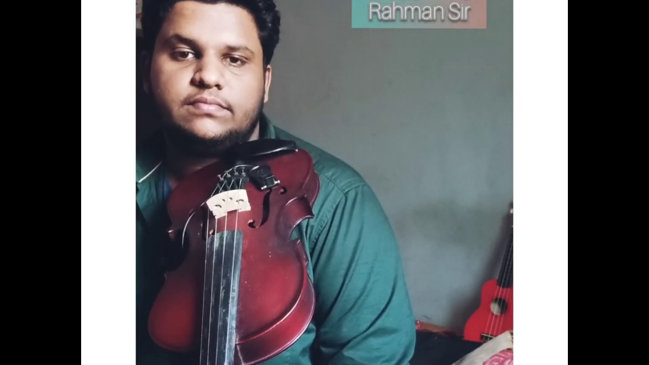 Naan Un Azhaginile   Violin Cover I 24 I A R Rahman I Arijit Singh I Chinmayi Sripada I Thejas BK