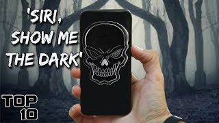 Top 10 Scary Things You Should NEVER Say To Siri