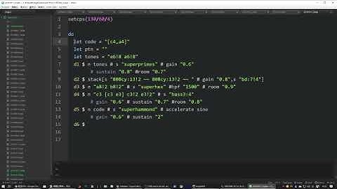 【Live Coding】20191017_2【TidalCycles】