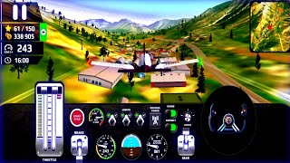 Airplane Plane Crash Charter Extreme Airplane Flight Pilot Simulator 3D Android GamePlay third*3 screenshot 5