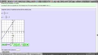 MTE 5 Solve a System by Graphing