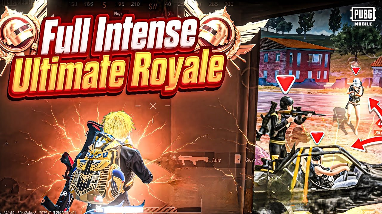 Full Intense Ultimate Royale 🤯 + 1v4 Clutches ☠️ | ULTIMATE ROYALE ...