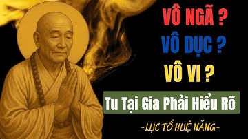 Lục Tổ Huệ Năng Khai Thị: Vô Ngã – Vô Dục – Vô Vi Là Gì? | Tu Tại Gia Nhất Định Phải Hiểu Rõ