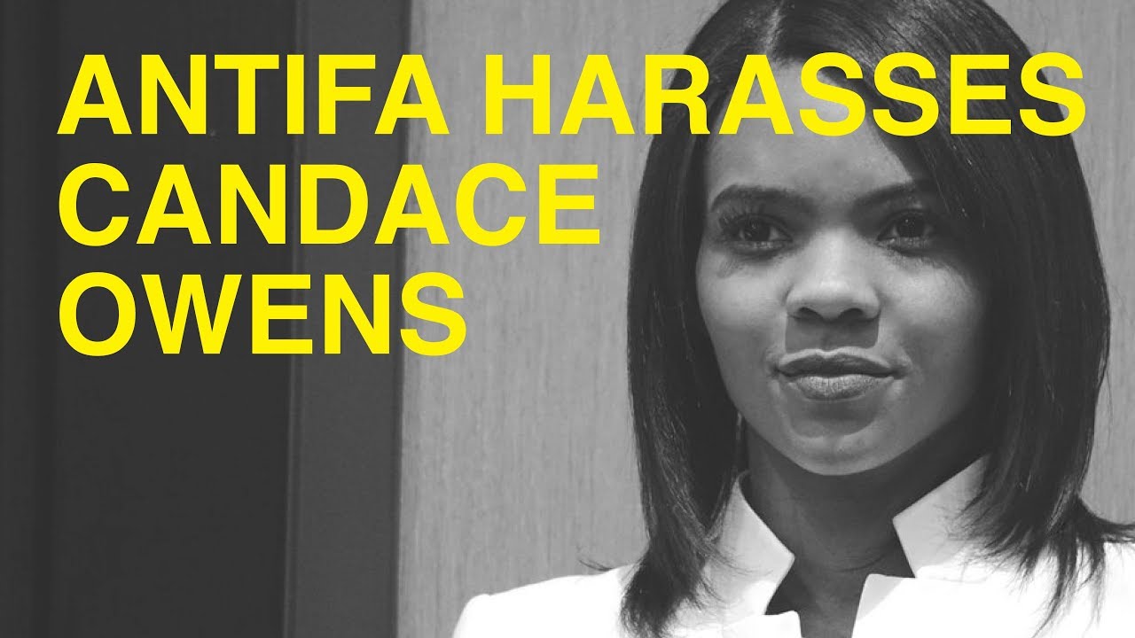 Antifa Harasses Candace Owens and Charlie Kirk