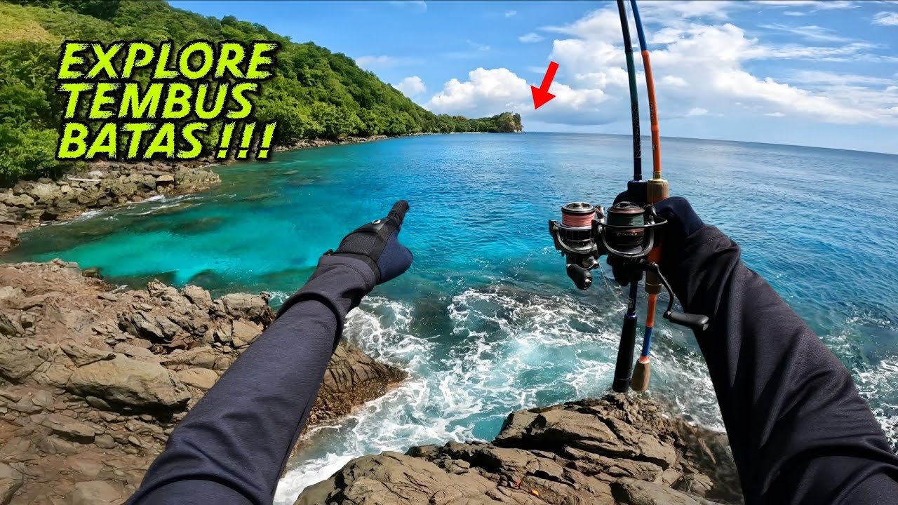 SAYA SANGAT BERUNTUNG !!! Petualangan mancing UL casting pinggir pantai