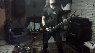 JUDAS PRIEST - Never The Heroes (Firepower 2018) guitar cover por Julio Blackening.
