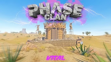 Rust - ZERG WIPE PROGRESSION // How PHASE Plays VITAL Fridays #VTFM