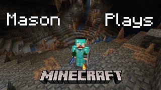 Exploring Large Cave Near Ravine | Mason Plays Minecraft #64