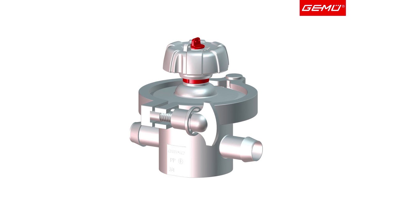 GEMÜ SUMONDO: Reliable manually operated Single Use diaphragm valve