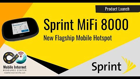 Sprint Launches Inseego 8000 MiFi Hotspot & 100GB for $60/month Data Plan