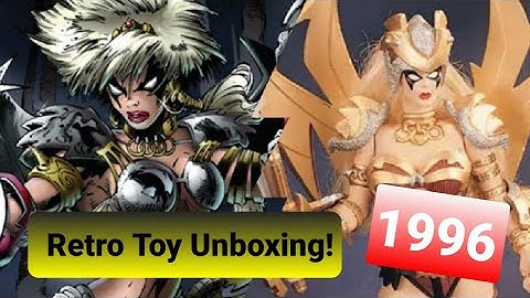 Spawn - Tiffany The Amazon (Series 6, 1996) - RETRO TOY UNBOXING - (P.O.L. Gamer View EP. #44)
