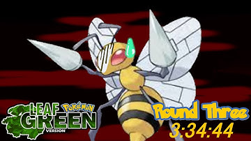 WORLD RECORD! (Actual) Pokémon Leaf Green Beedrill Speedrun | 3:34:44