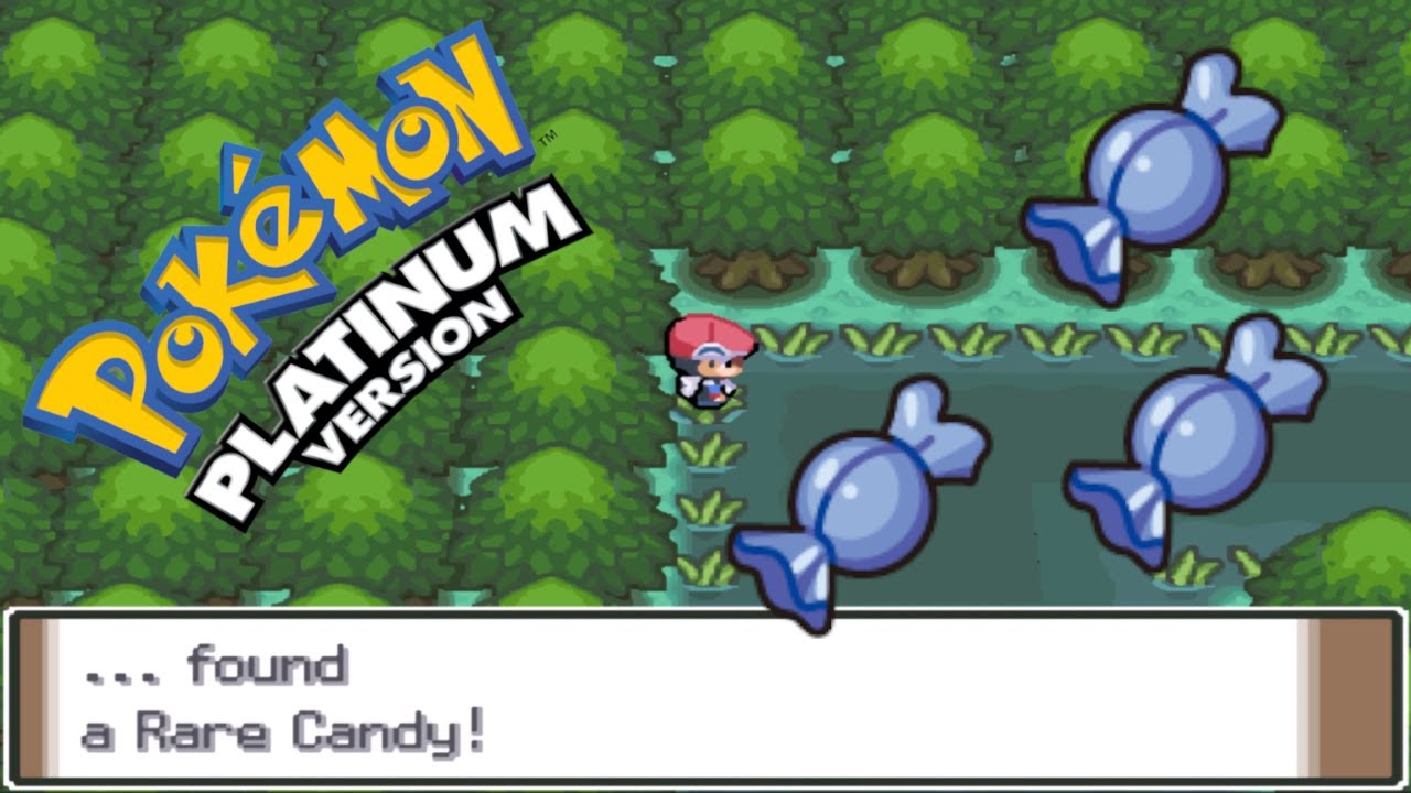 Pokemon Platinum all 30 Rare Candy Locations(Complete Guide)