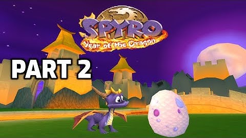 Spyro 3: Year of the Dragon (PS1) full playthrough 117% (all skill points) - Part 2