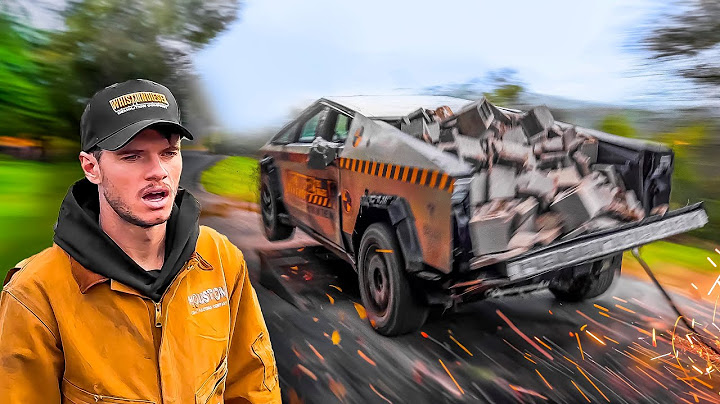Whistlindiesel Cybertruck Durability Test #2