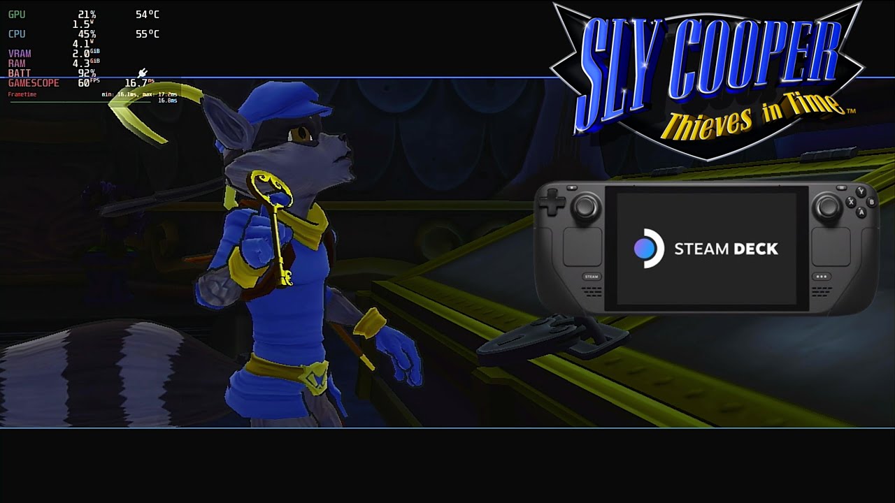 RPCS3 Sly Cooper 4 PC Gameplay, Full Playable, PS3 Emulator, 1080p60FPS