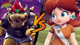 Mario Strikers Battle League #135 - Bowser vs Daisy