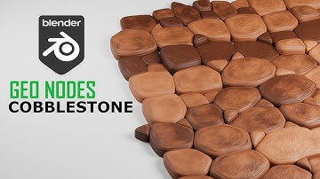 Make GeoNodes Cobble Stone | Beginner Tutorial