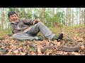 King cobra bite critically. Rescue the man attacked by the king cobra in the deserted forest.