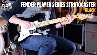 No Talking...Just Tones | Fender Player Stratocaster | Maple - Black