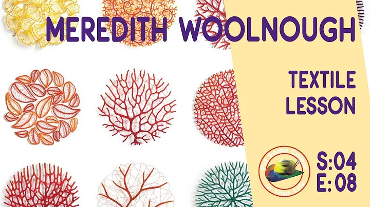 Fine art tips with Amazing Free Textile Lessons with Meredith Woolnough on Colour In your Life