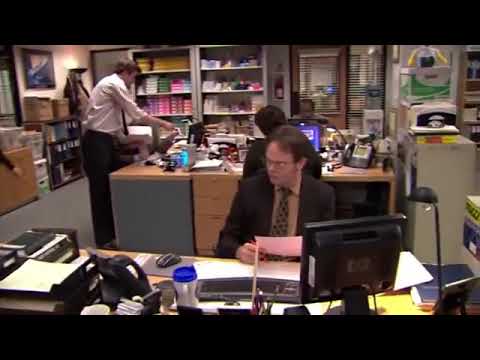 Simulacro de incendio - The office - YouTube