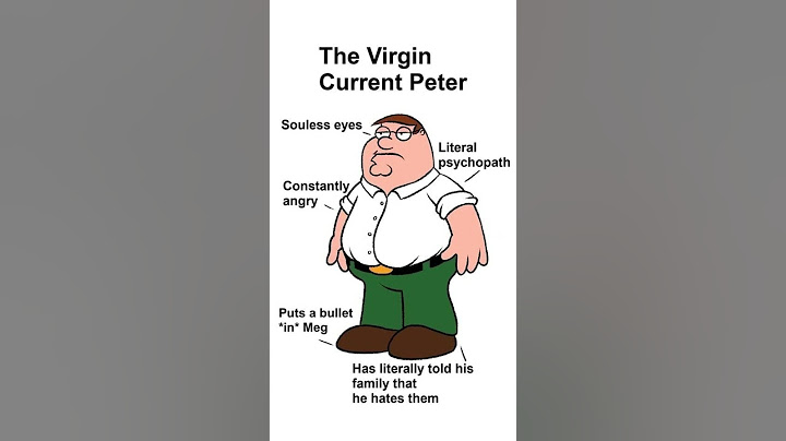 Old vs. New Peter Griffin (Family Guy)