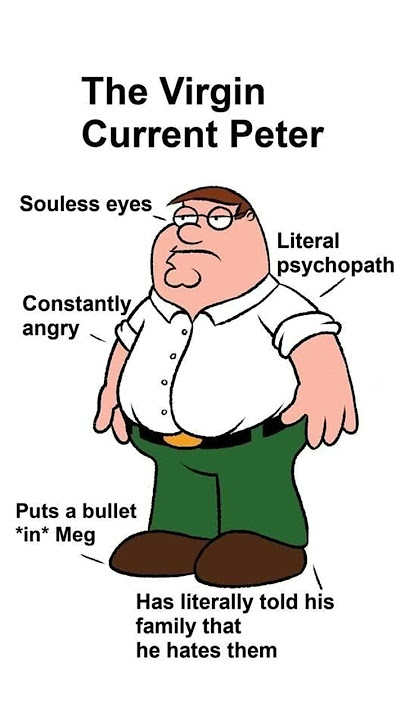 Old vs. New Peter Griffin (Family Guy)