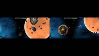 Space Pillage - Development Update - Old Parallax Vs New Parallax Effect
