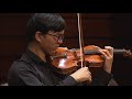 Chaowen luo  mozart  violin concerto no 4  2017 zhuhai international violin competition