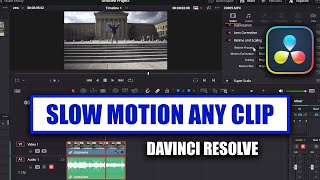 Smooth Slow Motion for Any Clip & Frame Rate [ DaVinci Resolve Tutorial ]