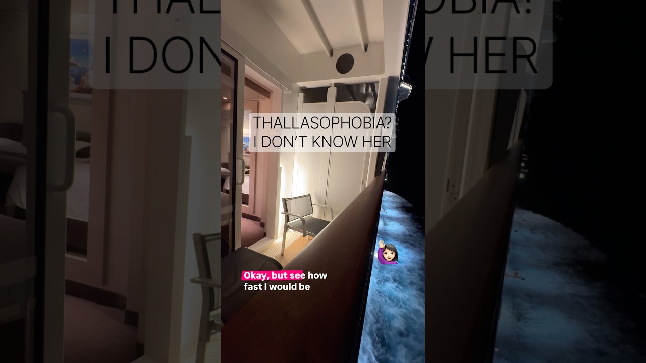 #thalassaphobia #cruise #ocd #anxiety