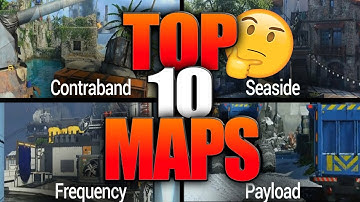 Top 10 Maps in Call of Duty: Black Ops 4!