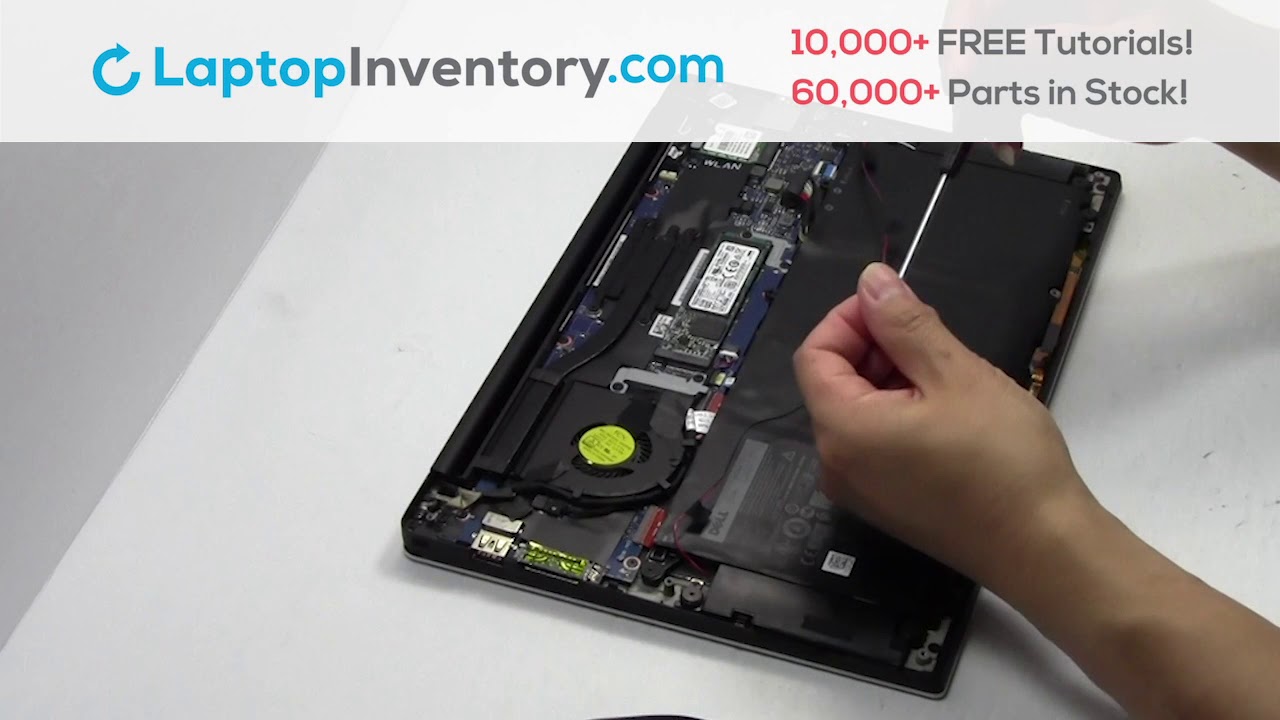 How to replace Laptop Battery Dell XPS 13 9360  Fix  Install  Repair