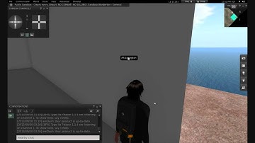 Mesh Cube - Second Life Beta grid, test upload.