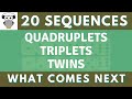 What Comes Next Quiz Trivia #4 | 20 Sequences | General Knowledge