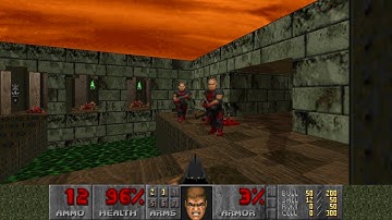 [Doom] Ultimate Doom E4M1 "Hell Beneath" UV-Max Speedrun in 1:52