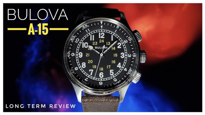 - Archive Bulova Watch Series YouTube Pilots The 96A245 - A-15