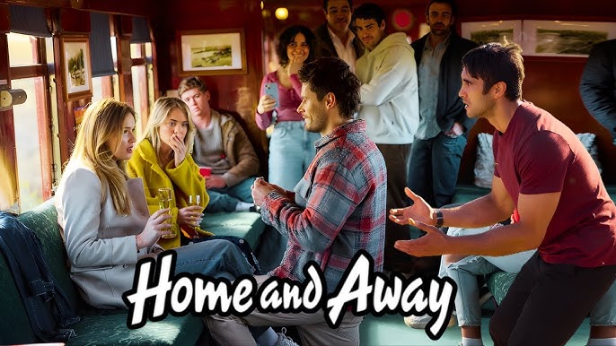 Home and Away: Shocking PROPOSAL and the cause of the train disaster in the 2025 season finale. - YouTube