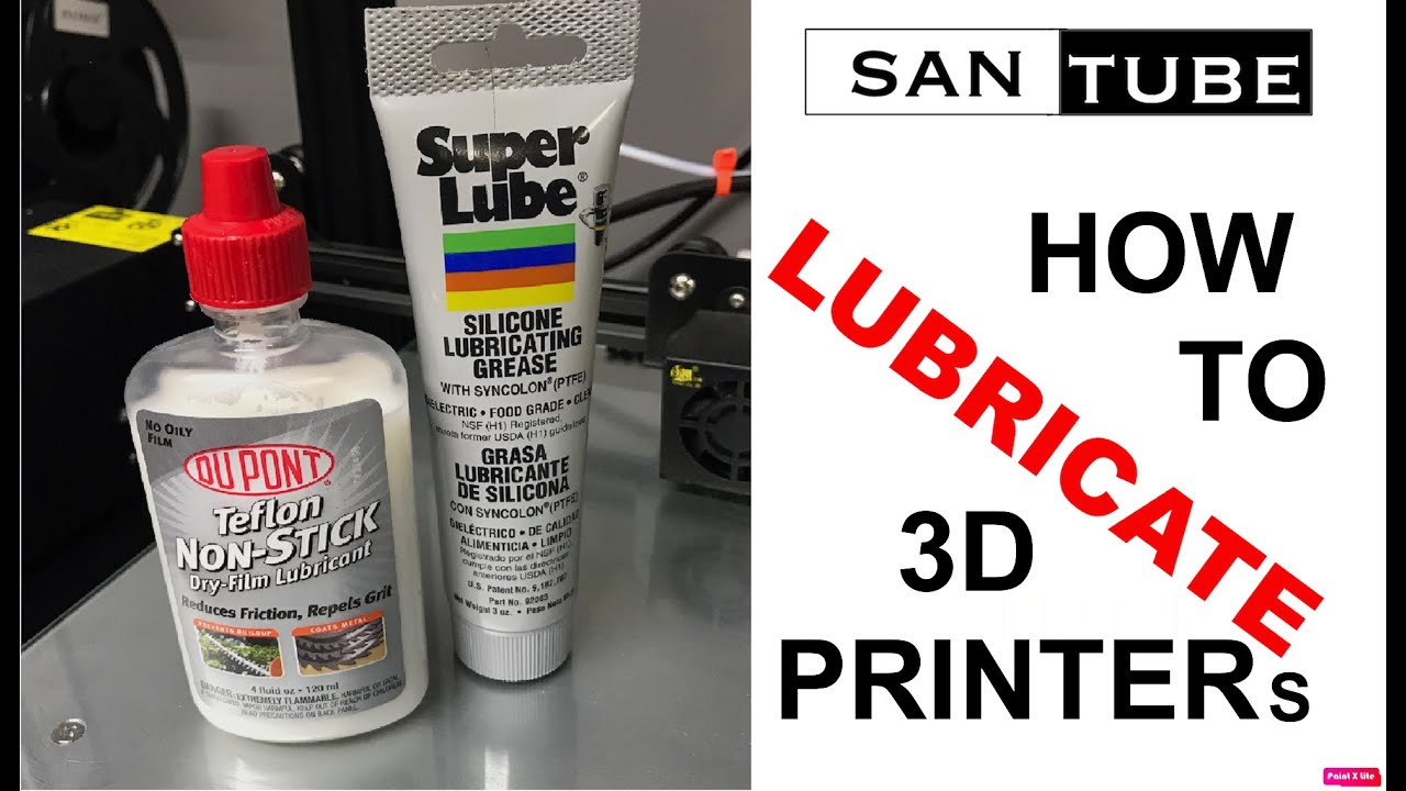 3D Printing: How to Lubricate Your 3D Printer's 