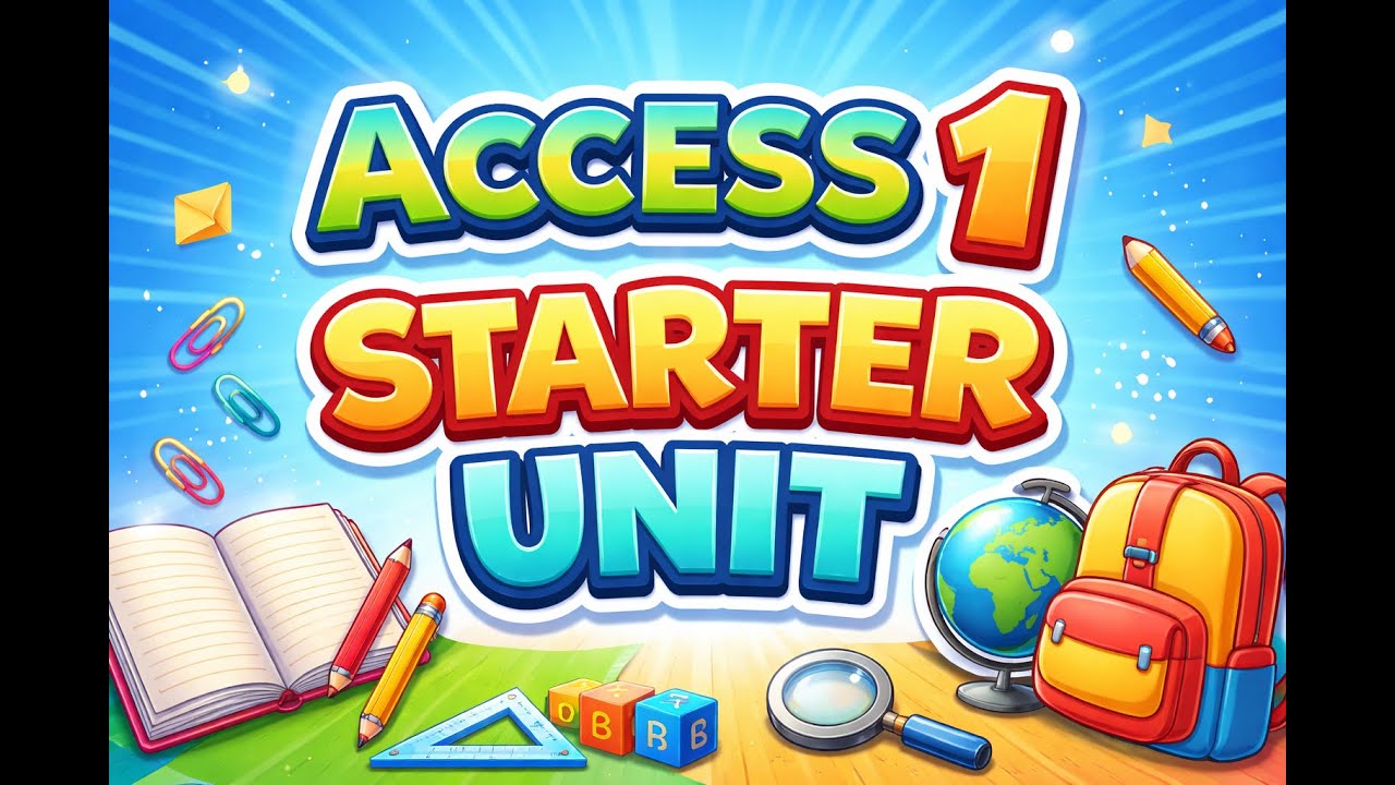 ACCESS 1- STARTER UNIT.